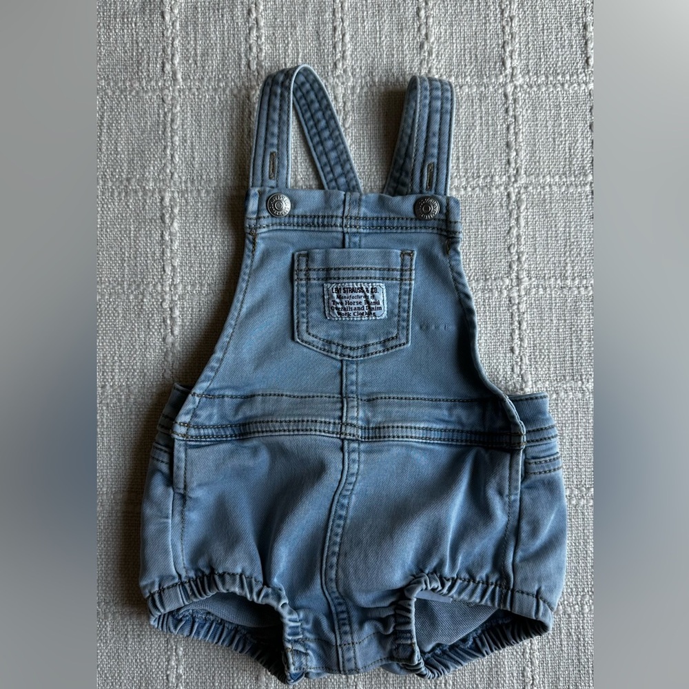 Levi's Classic Blue Kids Overalls